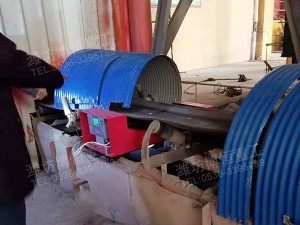 礦山專用金屬探測儀使用現場